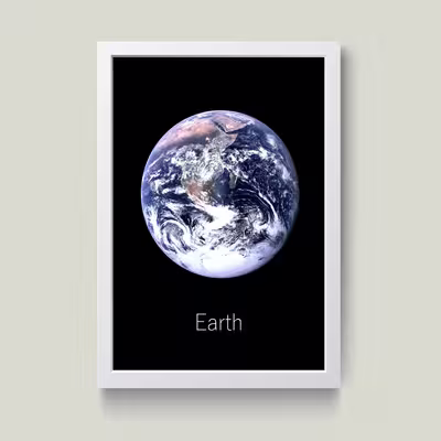 تابلو مدل زمین Earth کد S3009-w