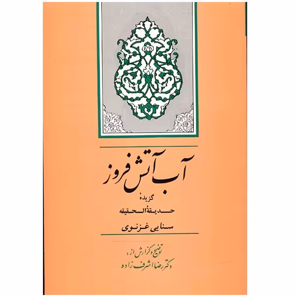 کتاب آب آتش فروز اثر رضا اشرف زاده