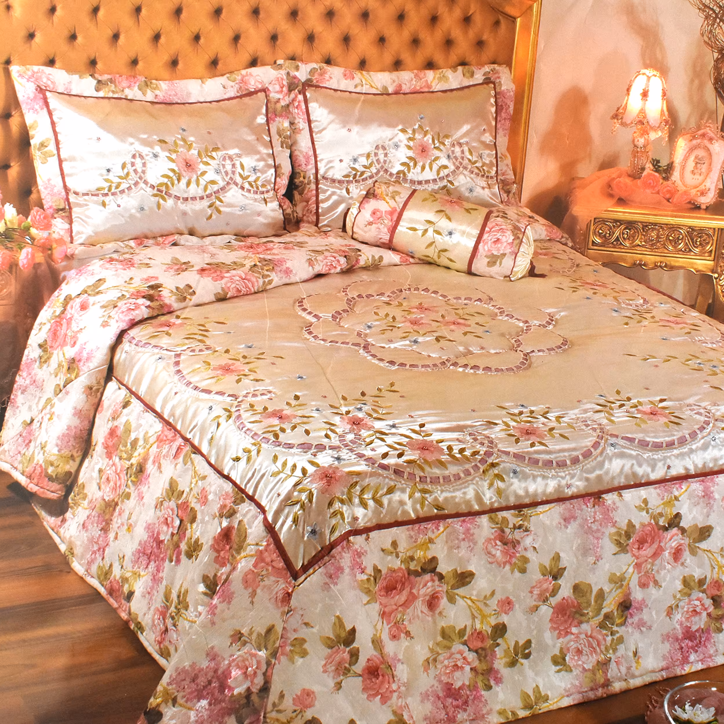 سرویس خواب هندی مدل H-38281 دو نفره 4 تکه