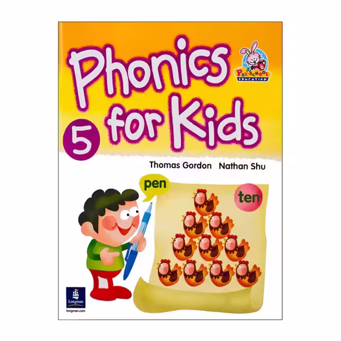 کتاب زبان Phonics For kids 5