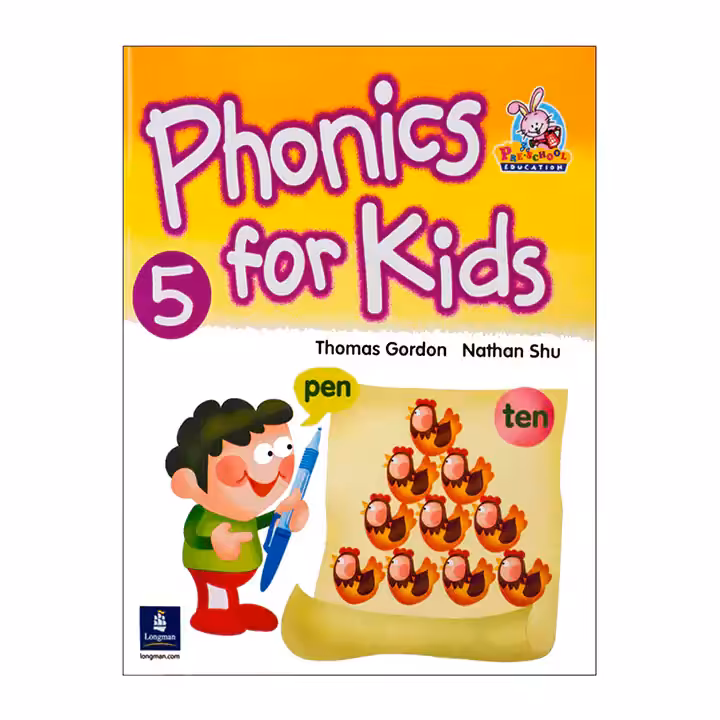 کتاب زبان Phonics For kids 5
