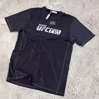 تیشرت استرج کش UFC اورجینال  بسیار لطیف با کشسانی بالا رنگ نوکمدادی
