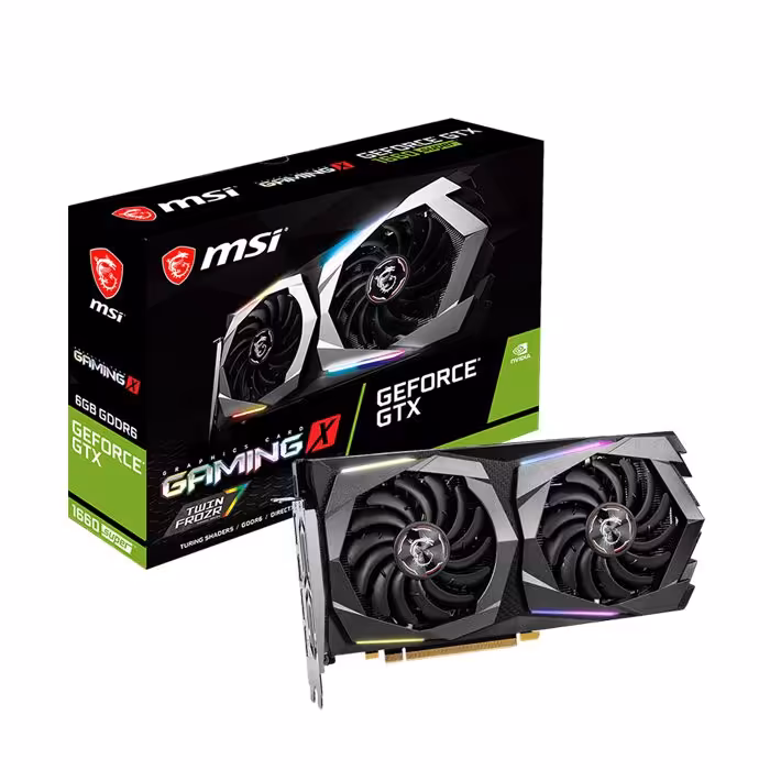 کارت گرافیک ام اس آی GeForce GTX 1660 SUPER GAMING X