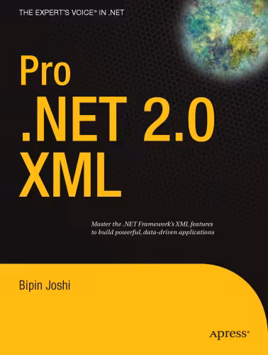 خرید و دانلود نسخه کامل کتاب Pro .NET 2.0 XML