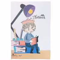 دفتر مشق 40 برگ سرو مدل Book