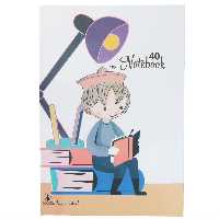 دفتر مشق 40 برگ سرو مدل Book