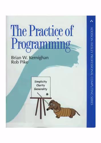 خرید و دانلود نسخه کامل کتاب The Practice of Programming