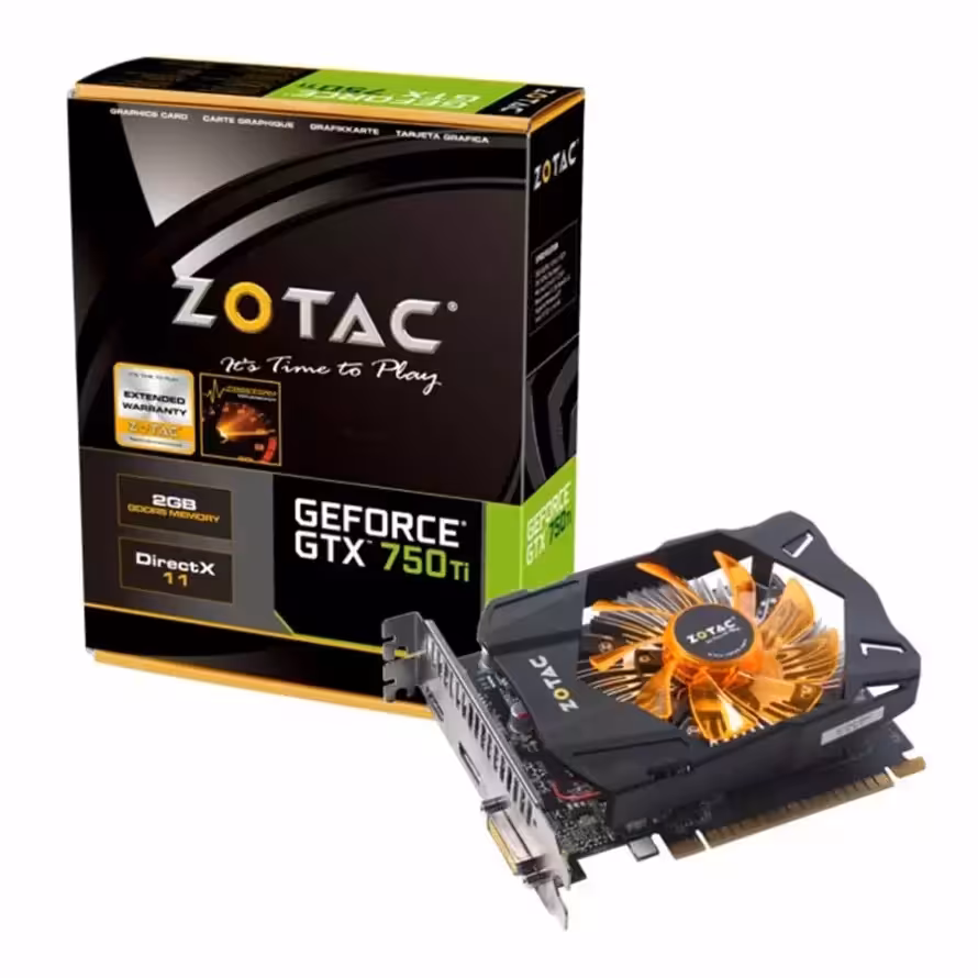 کارت گرافیک زوتاک GTX 750 Ti 2GB GDDR5