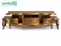 میز تلوزیون الیکا طلایی