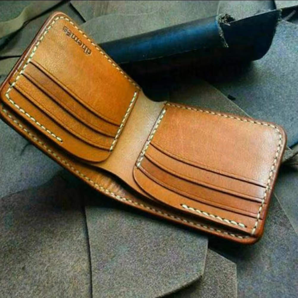 کیف جیبی  چرم طبیعی دستدوز 