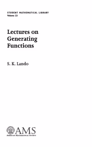 خرید و دانلود نسخه کامل کتاب Lectures on generating functions