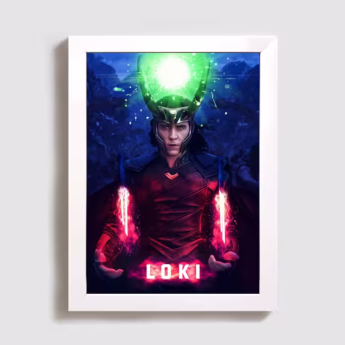 تابلو مدل سریال لوکی مارول loki marvel series W221