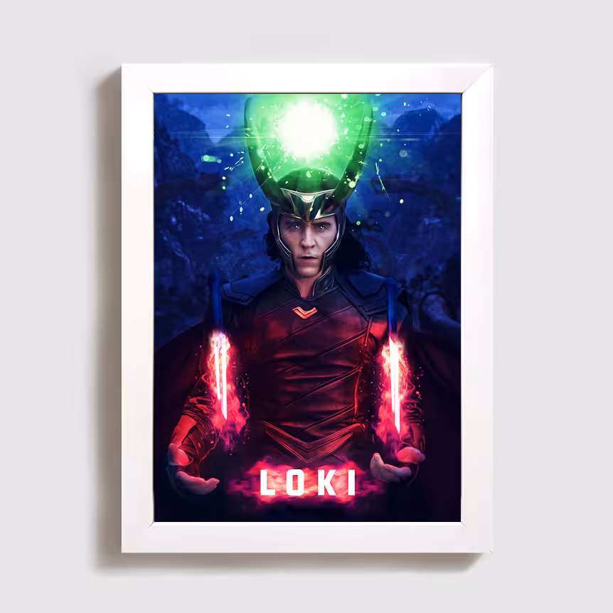 تابلو مدل سریال لوکی مارول loki marvel series W221