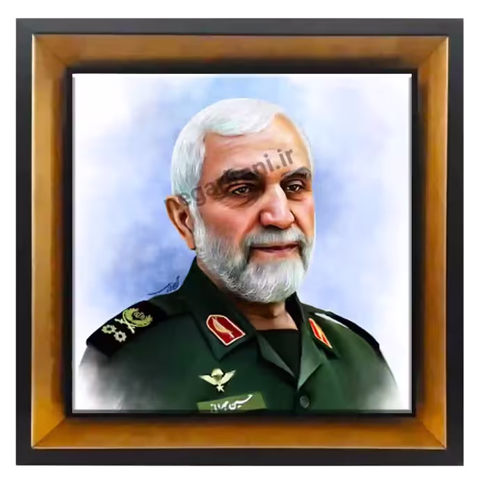 تابلو کاشی شهید همدانی مدل 2Z21
