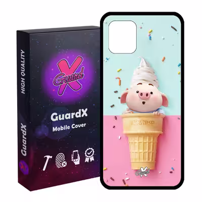 کاور گارد ایکس طرح Pig مدل Glass10026 مناسب برای گوشی موبایل سامسونگ Galaxy Note 10 Lite