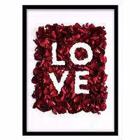 قیمت و خرید تابلو دکوراتیو مدل عکس‌نوشته LOVE کد 2182