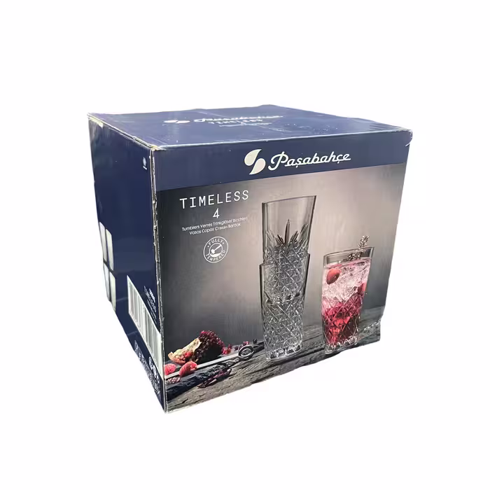 لیوان پاشاباغچه مدل Timeless کد 520045 بسته 4 عددی