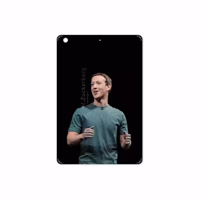 برچسب پوششی ماهوت مدل Mark Zuckerberg مناسب برای تبلت اپل iPad mini 2 2013 A1489