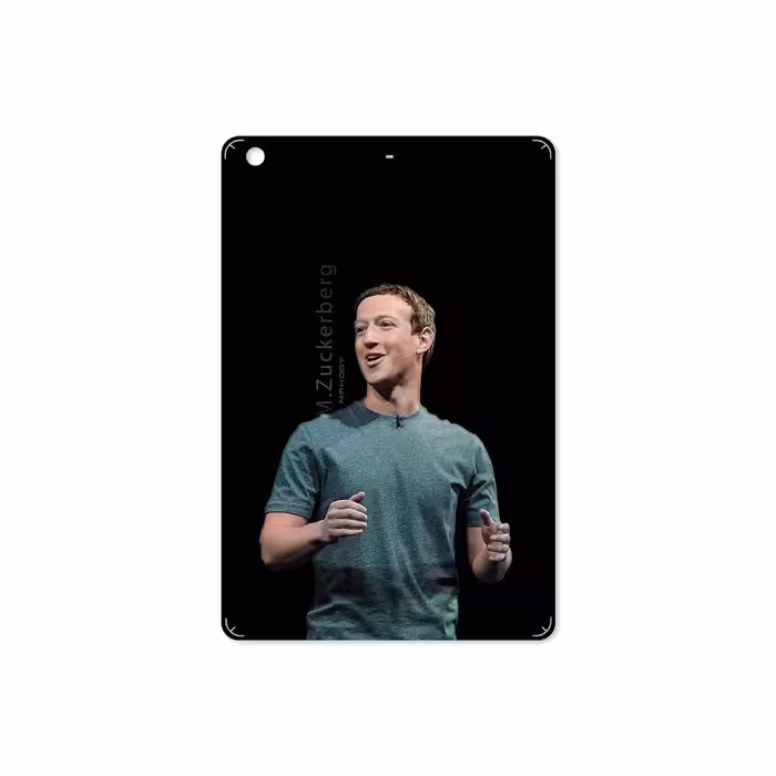 برچسب پوششی ماهوت مدل Mark Zuckerberg مناسب برای تبلت اپل iPad mini 2 2013 A1489