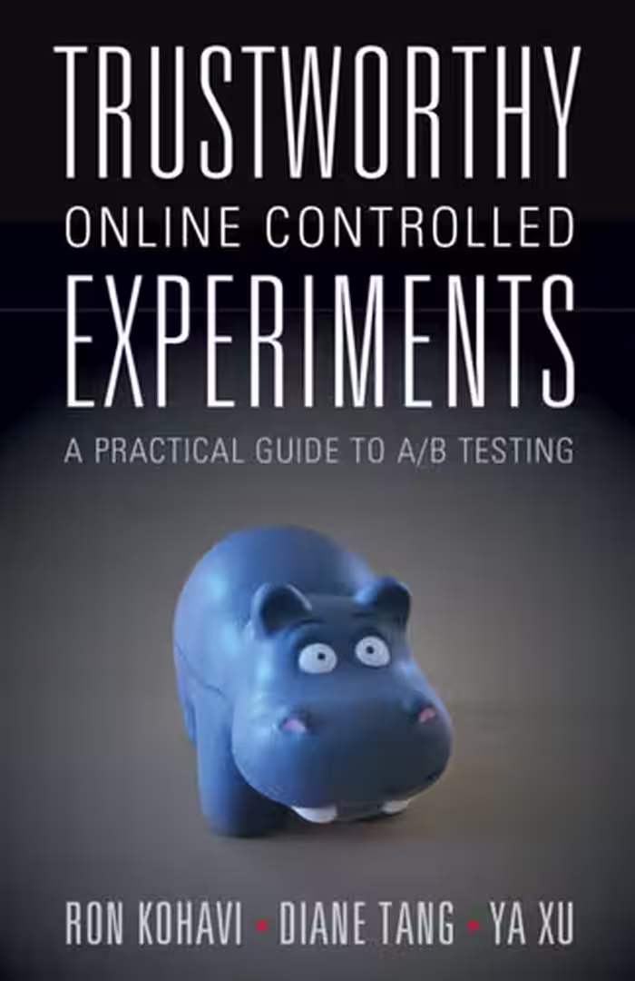 خرید و دانلود نسخه کامل کتاب Trustworthy Online Controlled Experiments (A Practical Guide to A/B Testing)
