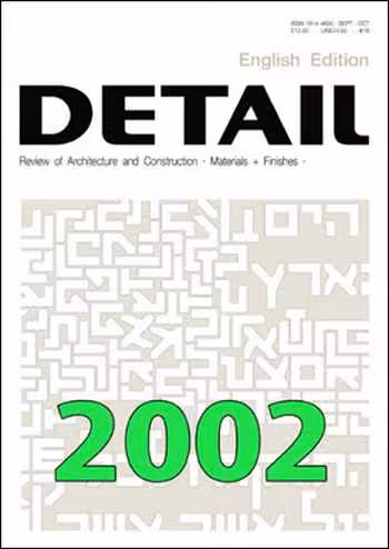 󾕇 دانلود مجله Detail Magazine - 2002 - دانلود کتاب های دانشگاهی