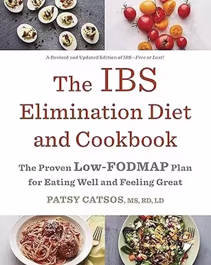 خرید و دانلود نسخه کامل کتاب The IBS Elimination Diet and Cookbook: The Proven Low-FODMAP Plan for Eating Well and Feeling Great - Pdf