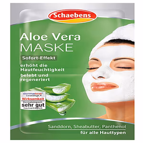 ماسک صورت شیبنس مدل ALOE VERA حجم 15 میلی لیتر