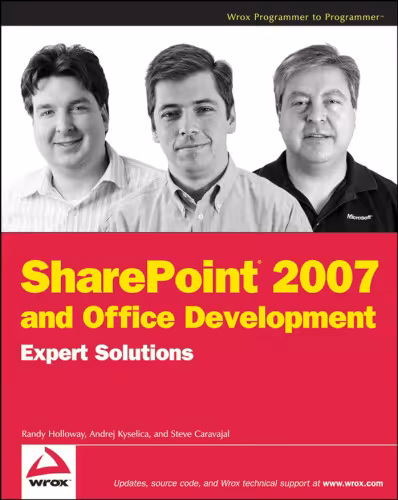خرید و دانلود نسخه کامل کتاب SharePoint 2007 and Office Development Expert Solutions (Programmer to Programmer)