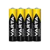 باتری نیم قلمی وارتا مدل super heavy duty بسته چهار عددی