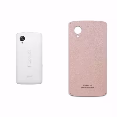 برچسب پوششی ماهوت مدل Rose Gold Leather مناسب برای گوشی موبایل گوگل Nexus 5