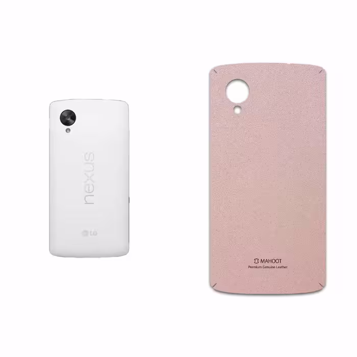 برچسب پوششی ماهوت مدل Rose Gold Leather مناسب برای گوشی موبایل گوگل Nexus 5