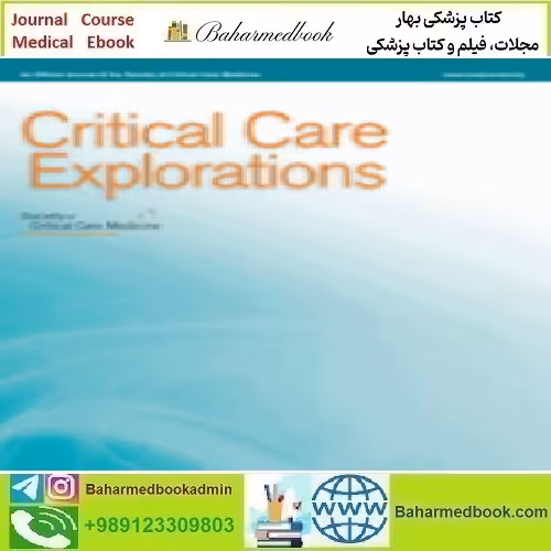 Critical Care Explorations Volume 4 1 to 12 2022 TRUE PDF pri