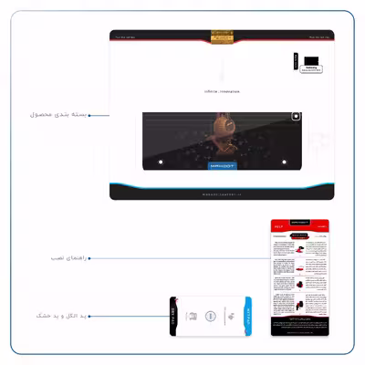 برچسب پوششی ماهوت مدل Persian Fiddle Instrument مناسب برای تبلت سامسونگ Galaxy Tab S2 9.7 2015 T810