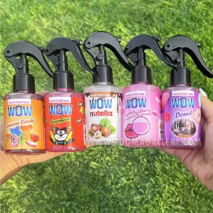 عطر مو شاین دار wow آدامس خرسی