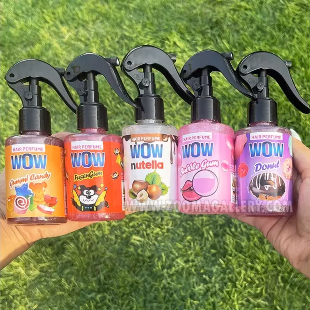 عطر مو شاین دار wow آدامس خرسی