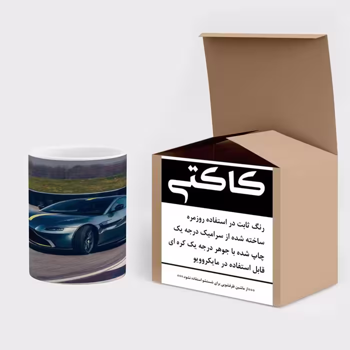 ماگ کاکتی طرح ماشین مدل mgs14635
