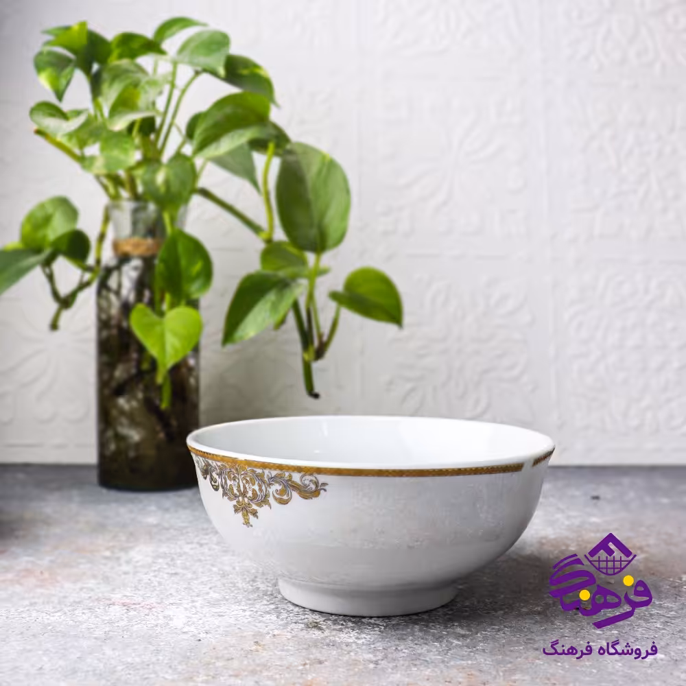 کاسه ابگوشت پارس1826 طلایی 8دک