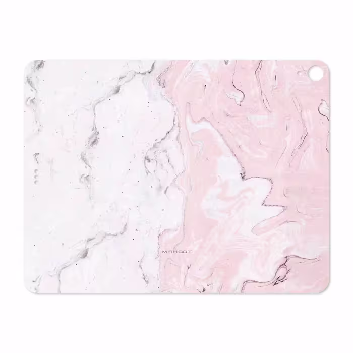 برچسب پوششی ماهوت مدل Blanco-Pink-Marble مناسب برای تبلت اپل iPad Pro 12.9 (GEN 3) 2018 A1876