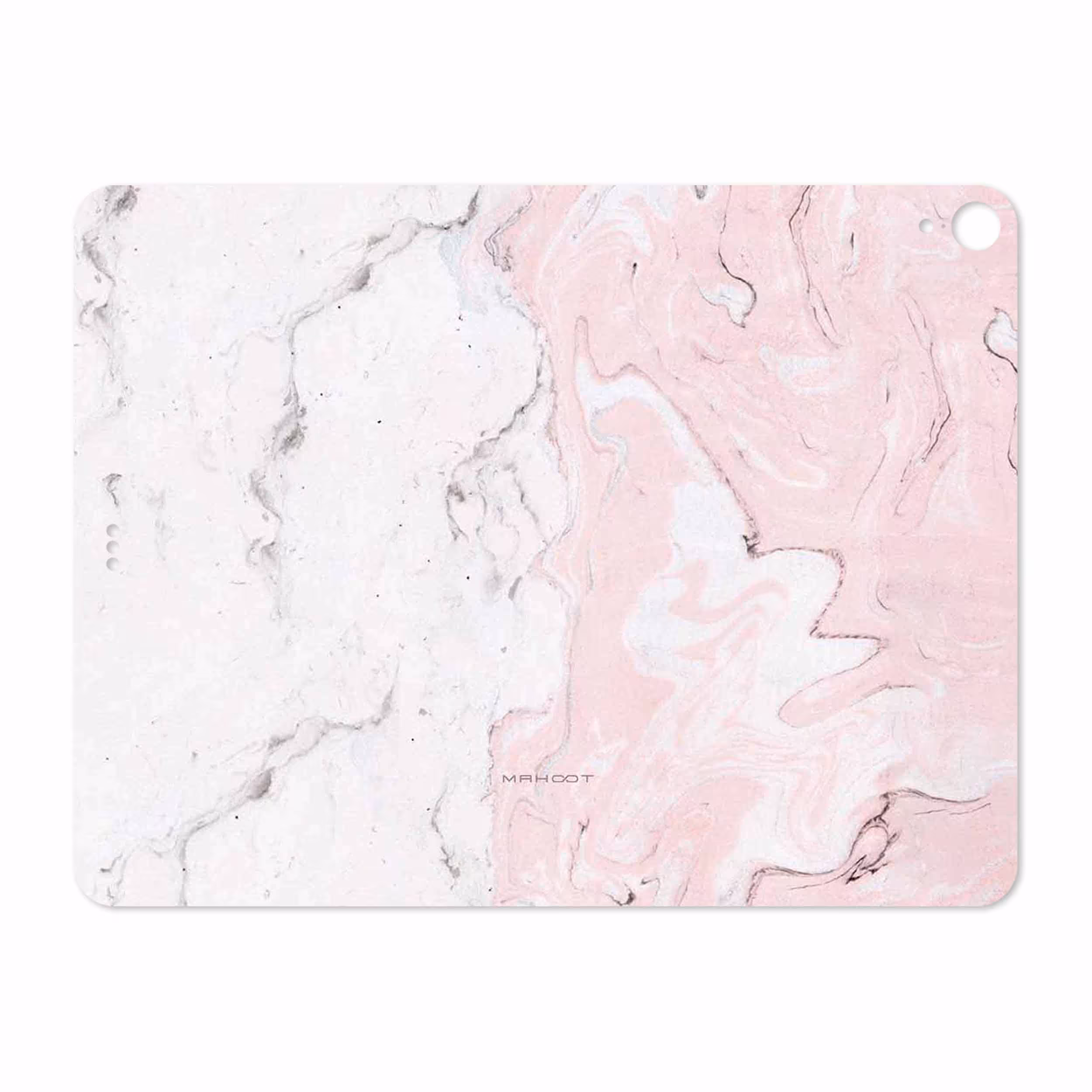 برچسب پوششی ماهوت مدل Blanco-Pink-Marble مناسب برای تبلت اپل iPad Pro 12.9 (GEN 3) 2018 A1876