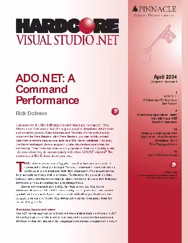 خرید و دانلود نسخه کامل کتاب Hardcore Visual Studio .NET
