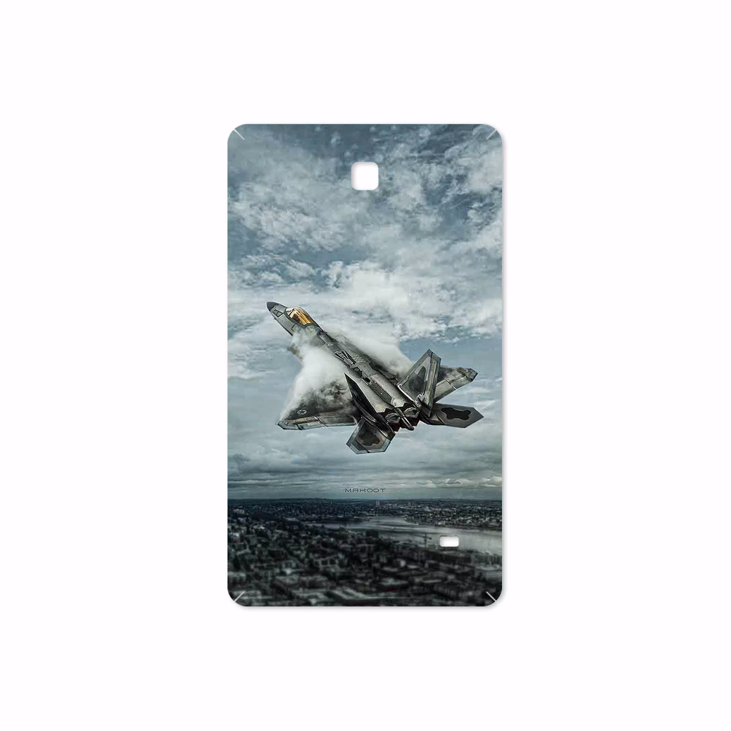 برچسب پوششی ماهوت مدل F-22 Raptor مناسب برای تبلت سامسونگ Galaxy Tab 4 7.0 2014 T231
