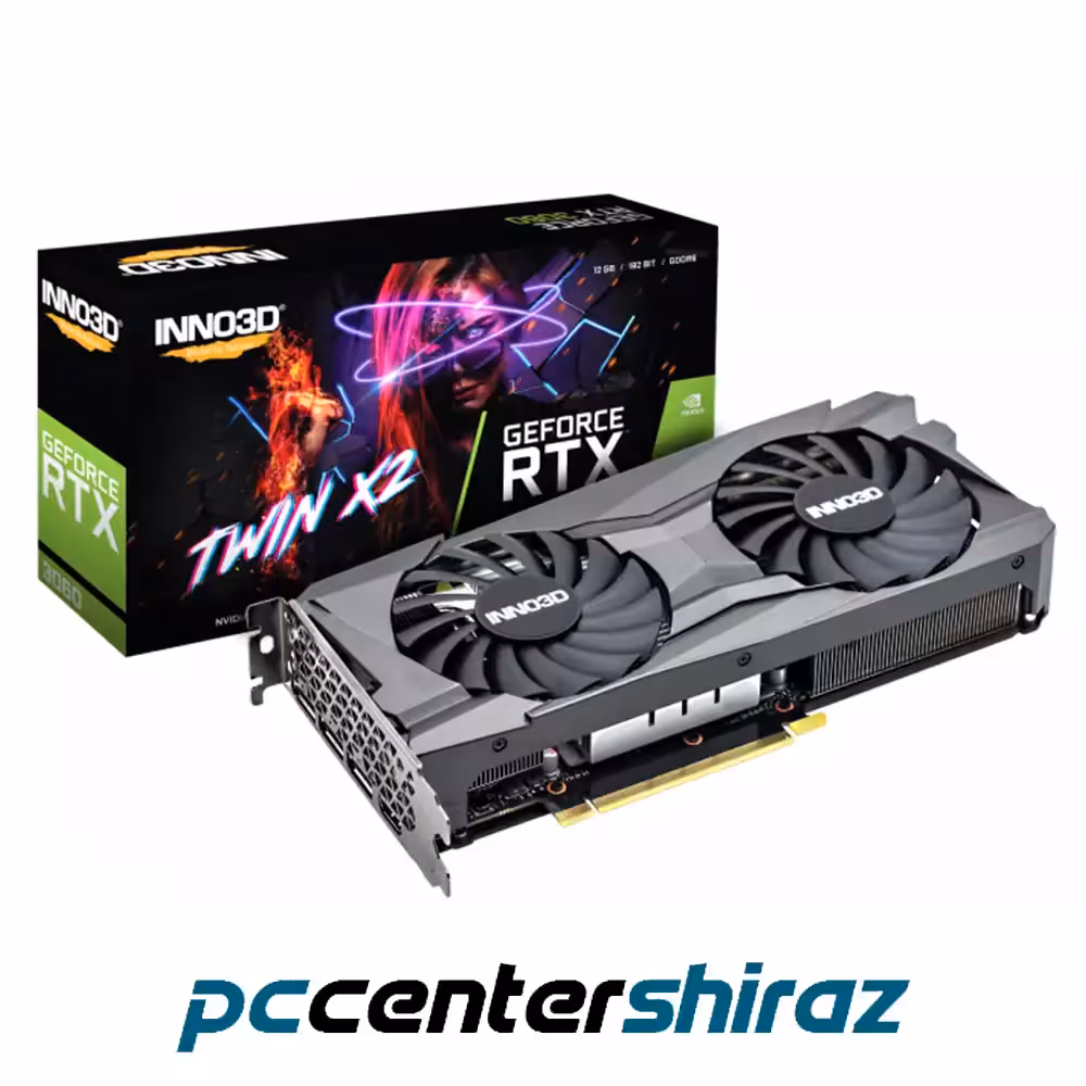 کارت گرافیک اینوتیریدی مدل INNO3D GEFORCE RTX 3060 8GB TWIN X2