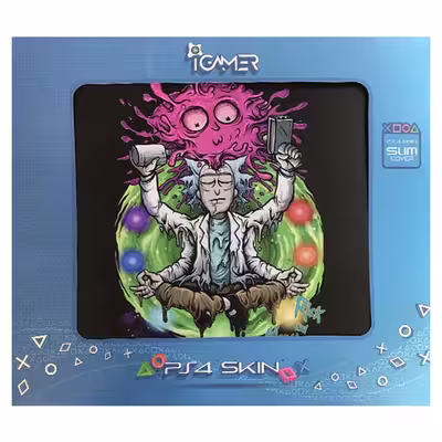 برچسب پلی استیشن ۴ اسلیم آیگیمر مدل Morty2