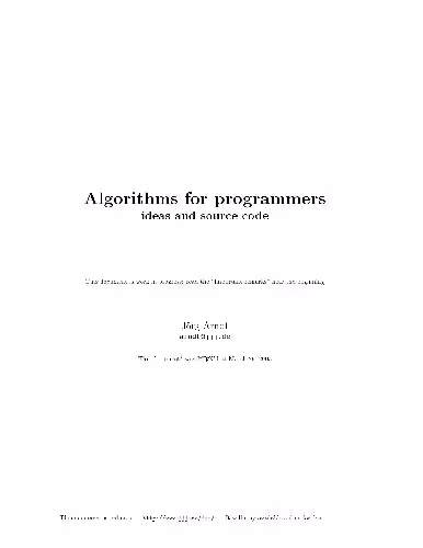 خرید و دانلود نسخه کامل کتاب Algorithms for programmers ideas and source code