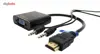 مبدل HDMI به VGA مکا مدل MC1 بهمراه کابل صدا