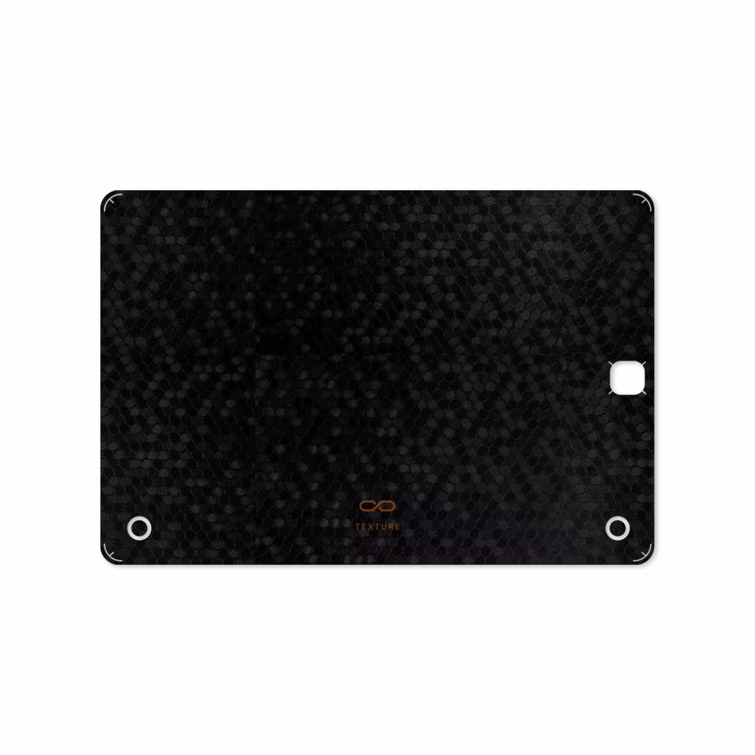 برچسب پوششی ماهوت مدل Honey-Comb-Circle مناسب برای تبلت سامسونگ Galaxy Tab A 9.7 2015 T550