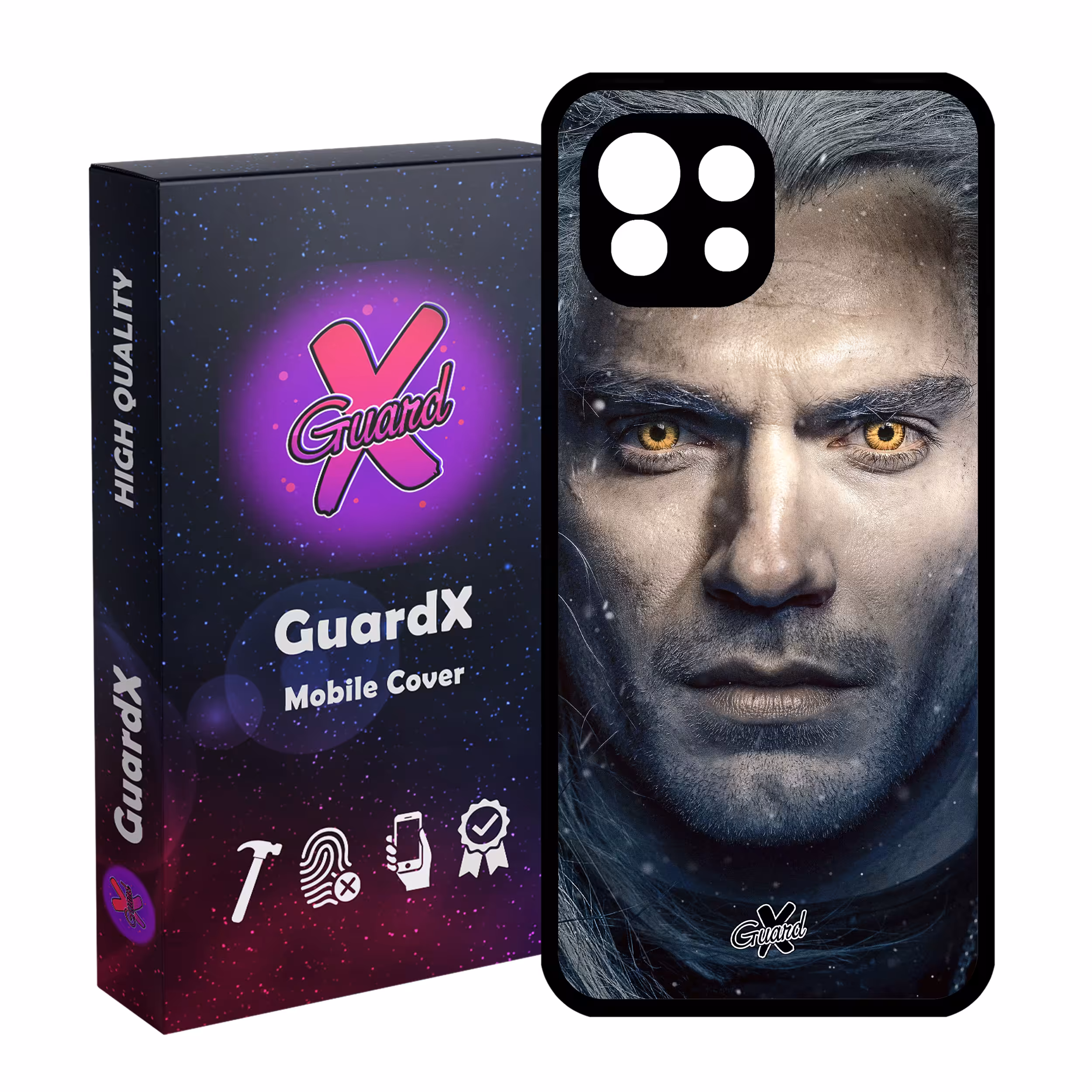 کاور گارد ایکس طرح Witcher مدل Glass10177 مناسب برای گوشی موبایل شیائومی Mi 11 Lite