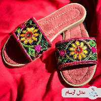 صندل آرسام تکه دوزی شده در سایز 39 قابل سفارش در سایز های دیگر