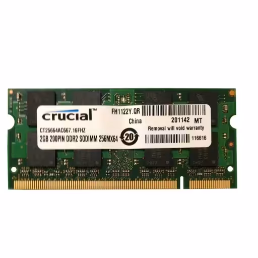 رم لپ تاپ DDR2 667 ظرفیت 2 گیگابایت