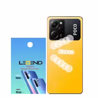 محافظ لنز دوربین LEGEND مدل نانو گلس مناسب موبایل شیائومی Poco X5 Pro بسته 5عددی